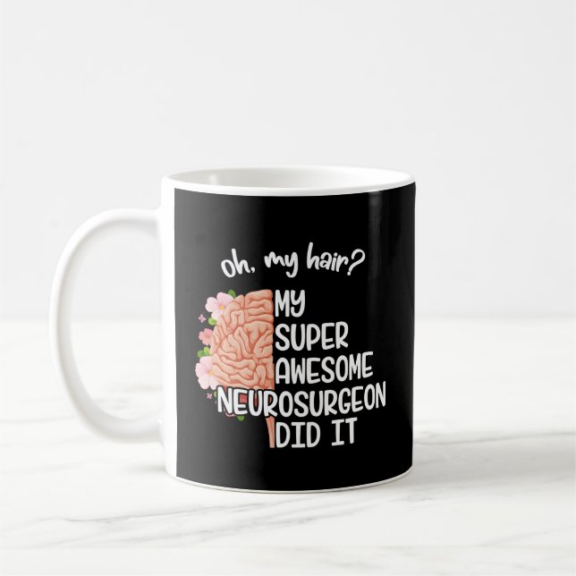 Hjärtkirurgi Återhämtning Survivor Brain Cancer Su Kaffemugg (Vänster)