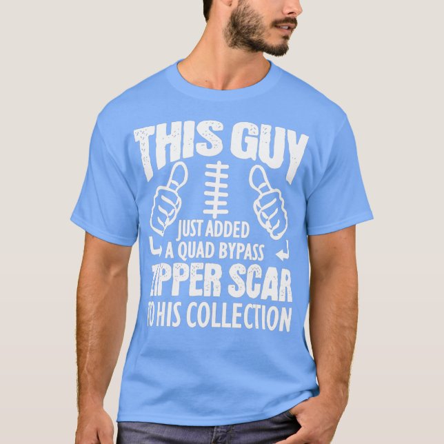 Hjärtkirurgi - återhämtningsgåva för Quadruple-oms T Shirt (Framsida)