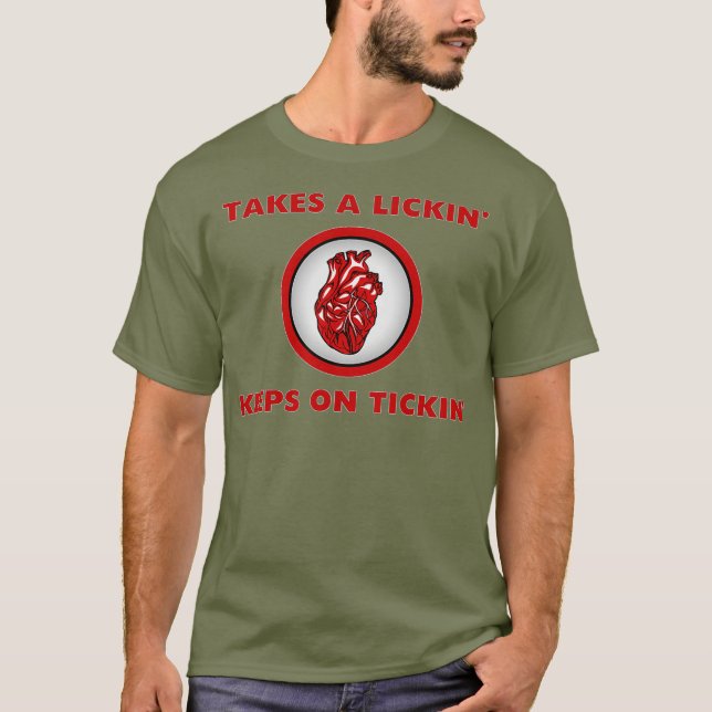 Hjärtkirurgi Heart Attack Stroke Gift T Shirt (Framsida)