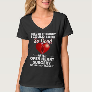 Hjärtkirurgi Survivor Art För manar kvinnor Transp T Shirt