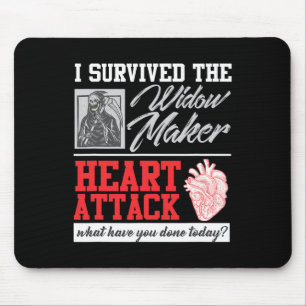 Hjärtkirurgi Survivor Widow Maker Heart Attack Musmatta