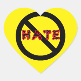 Hjärtklämmor för bärbara Cellers Mobila skateboard Hjärtformat Klistermärke