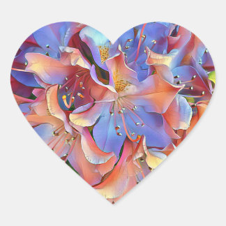 Hjärtklämmor Hjärtformat Klistermärke