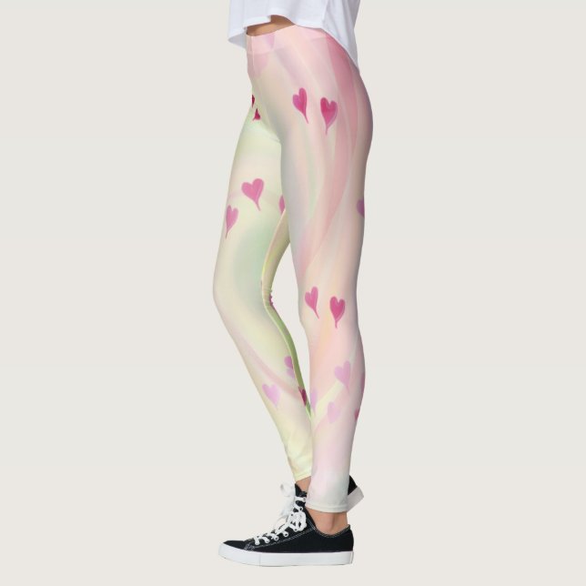 Hjärtklappning Leggings (Vänster)