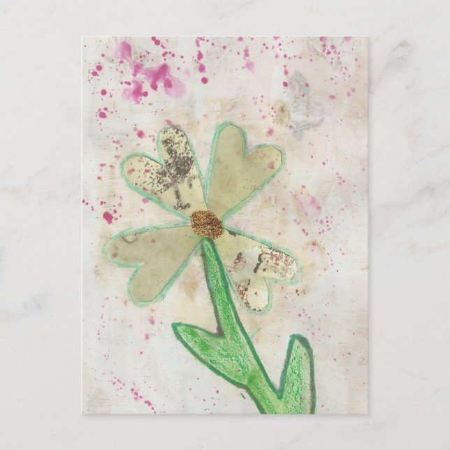 Hjärtklappning Vykort (Framsida)