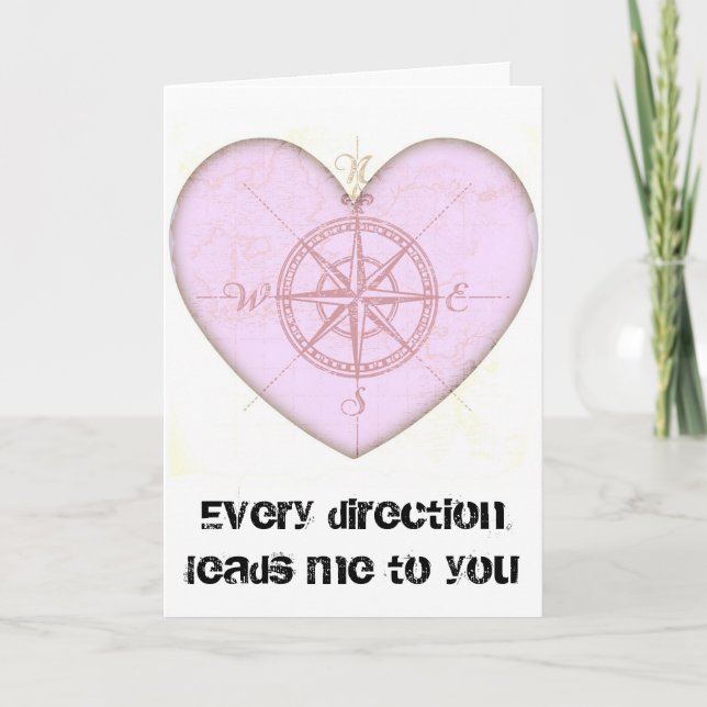 Hjärtkompass Helgkort (Framsida)