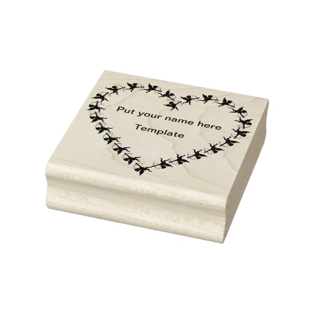 hjärtkonst frimärke stämpel (Stämpel)