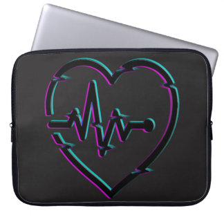 Hjärtkontroll Neoprene Laptop sleeve