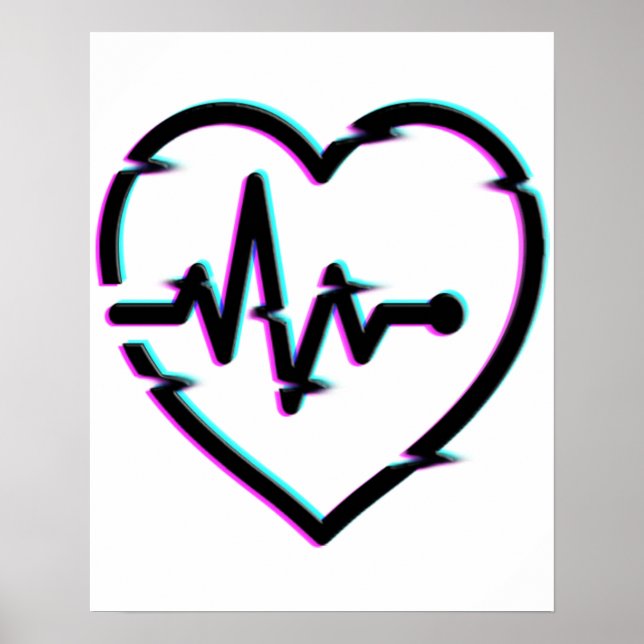 Hjärtkontroll Poster (Framsidan)