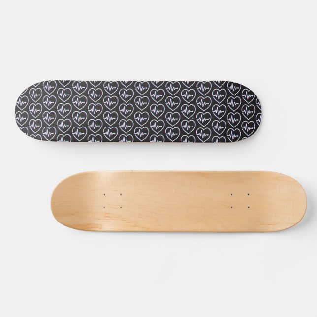 Hjärtkontroll Skateboard-däck Mini Skateboard Bräda 18,5 Cm (Horz)