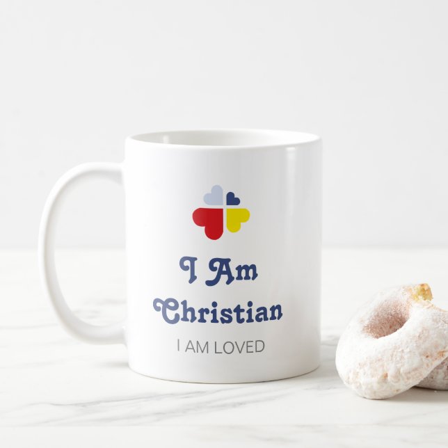Hjärtkors Kaffemugg (Med munk)