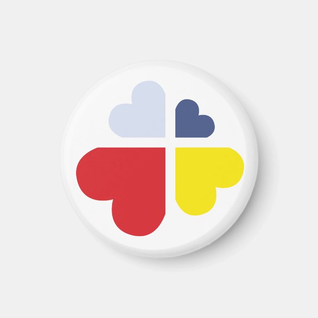 Hjärtkors Magnet (Framsidan)