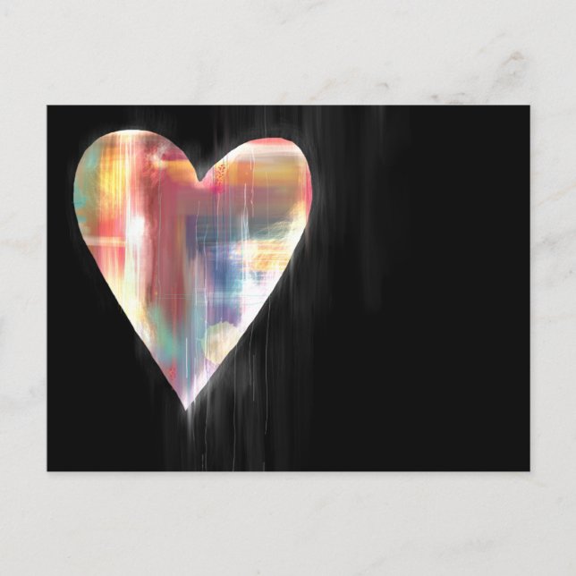 Hjärtkort Vykort (Framsida)