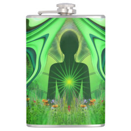 Hjärtkrakra - Symbol för Gömt världar Fickplunta