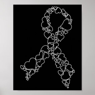 Hjärtleukemi - medvetandegrad - Vi Bära Orange Ho Poster