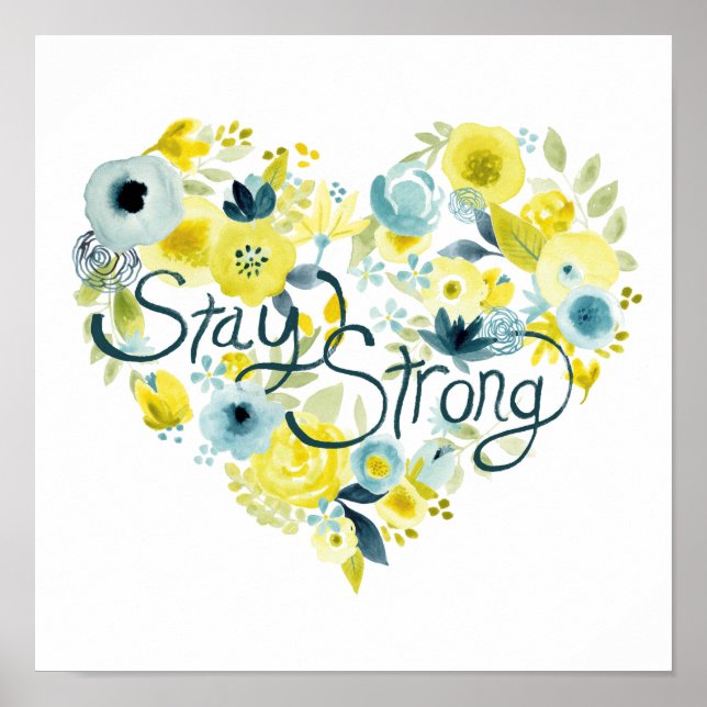 Hjärtlig Blommigt I Poster (Framsidan)