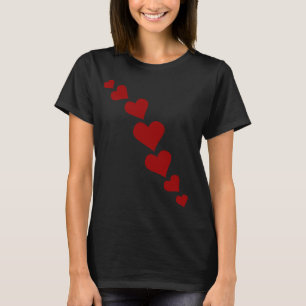 Hjärtlig Dam-organiska T-Shirts för kvinnor