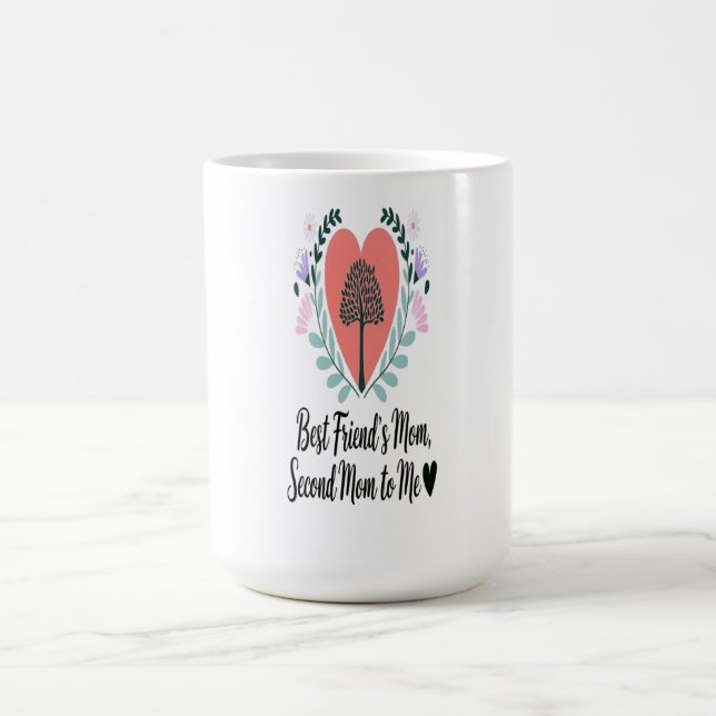 Hjärtlig hyllning till andra Mamma Kaffemugg (Center)