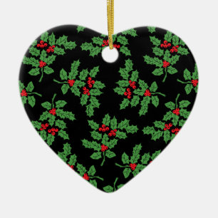 Hjärtlig jul Hälsning! Julgransprydnad Keramik