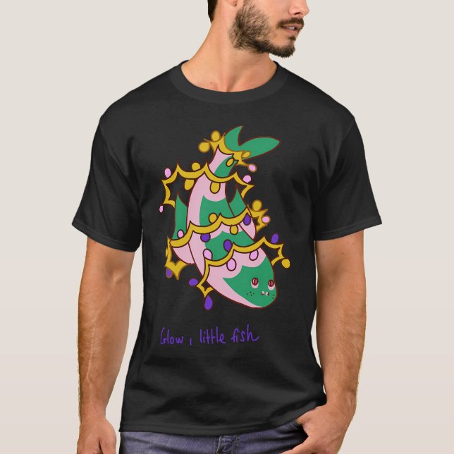 Hjärtlig Lavendelbelysning T Shirt (Framsida)