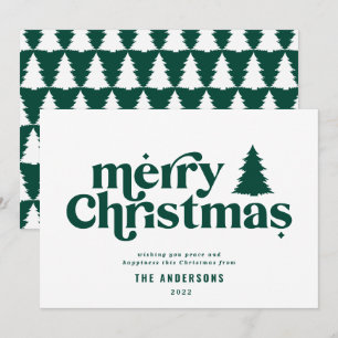 Hjärtligast Julgrafik-typografi, ej foto H Julkort