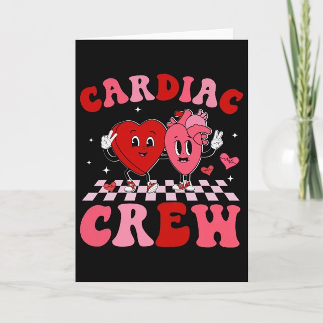 Hjärtligt manskap Valentine2  Kort (Framsida)