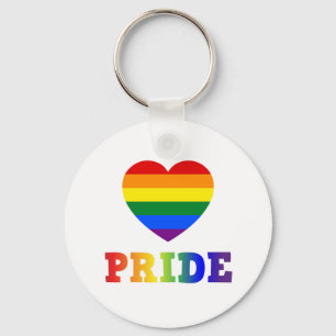 Hjärtligt Pride Nyckelring