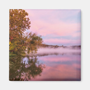 Hjärtligt Rosa Morgon Magnet