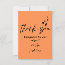 Hjärtligt tack för ditt kort