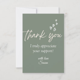 Hjärtligt tack för ditt kort