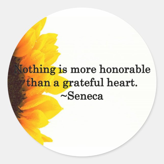 Hjärtligt tack runt klistermärke (Framsida)