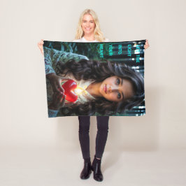 Hjärtljus Fleecefilt