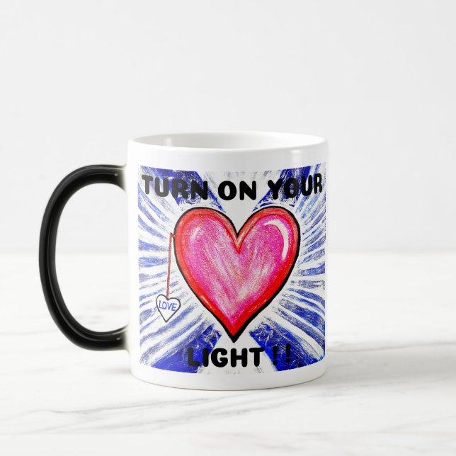 Hjärtljus Mugg och Kopp (Vänster)
