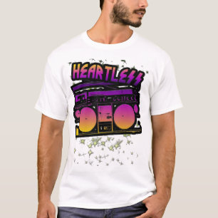 Hjärtlös beatboxlogotyp t shirt