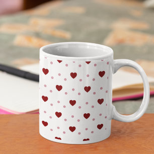 Hjärtlös Mönster Kaffemugg