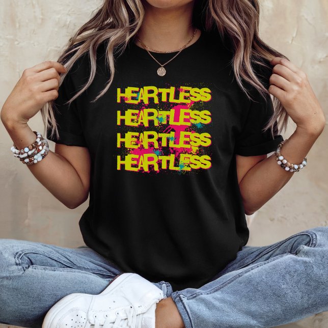 Hjärtlös Urban Graffiti Grunge T Shirt (Skapare uppladdad)