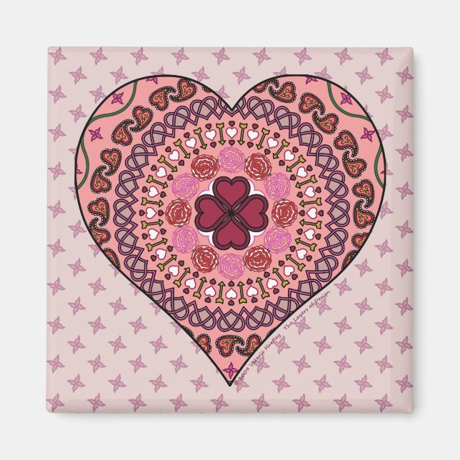 Hjärtmagnetens Lagrar Magnet (Framsidan)