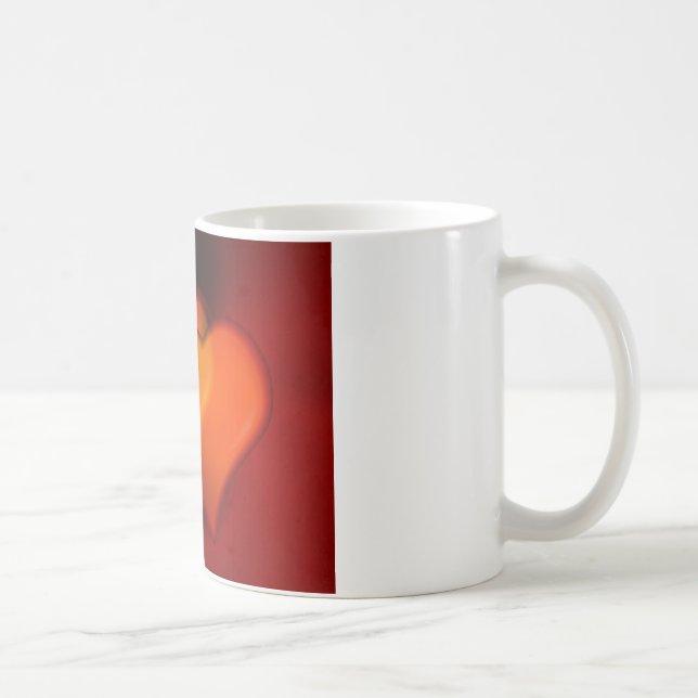 Hjärtmålning Kaffemugg (Höger)