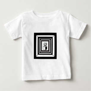 hjärtmaska t-shirt