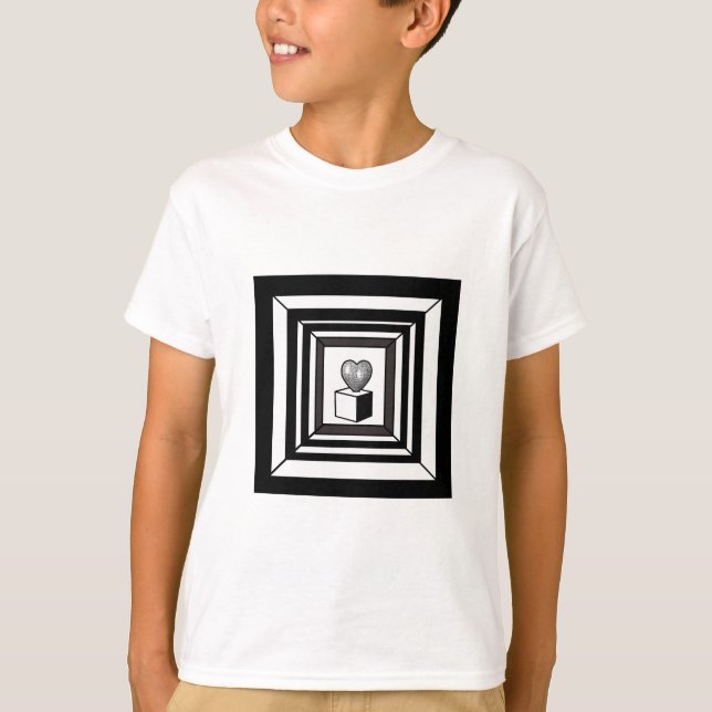 hjärtmaska tee (Framsida)