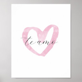 Hjärtmodern dekoration Valentiness Gift Poster kon