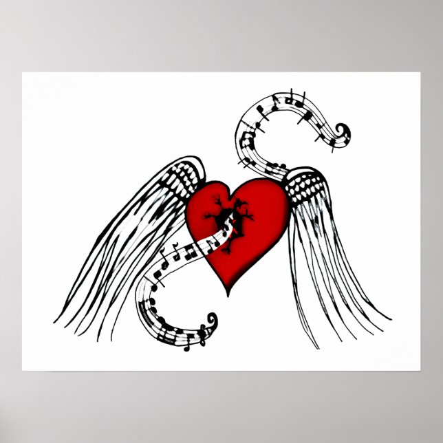 Hjärtmusik Poster (Framsidan)