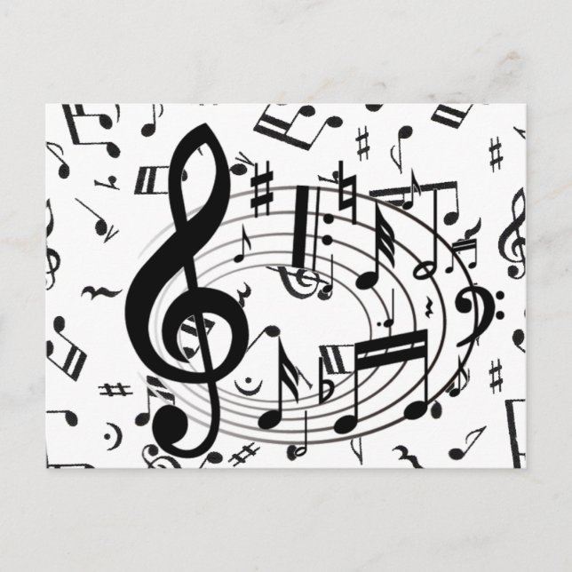 Hjärtmusik_ Vykort (Framsida)