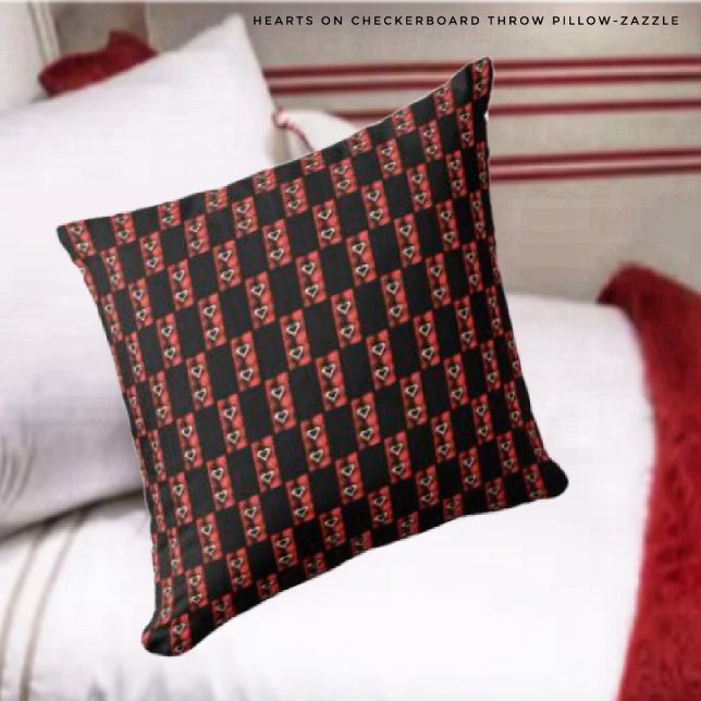 Hjärtningar i kontrollpanelen kudde (Skapare uppladdad)