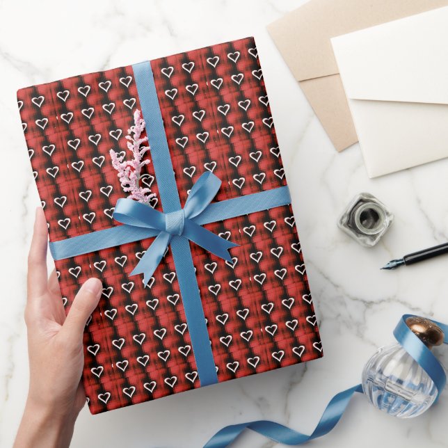 Hjärtningar i kontrollpanelen presentpapper (Gifting)