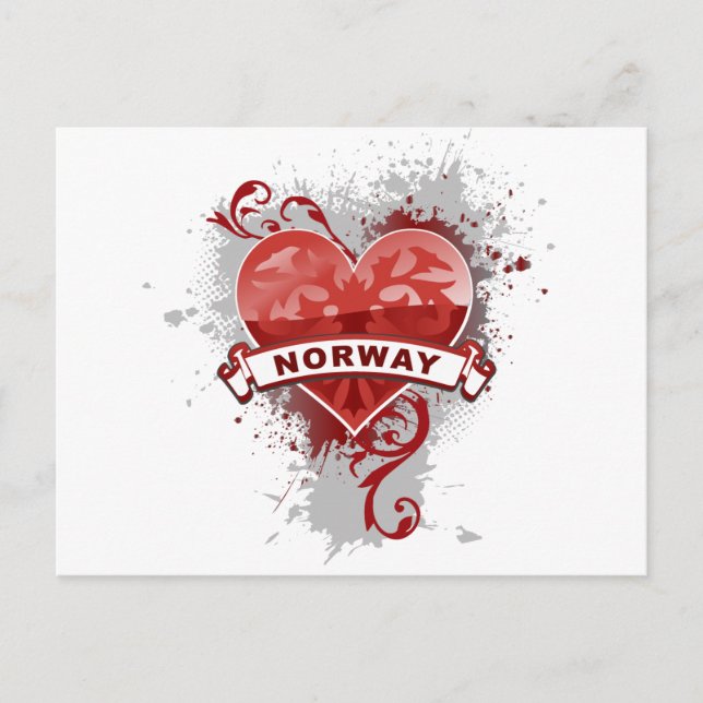 HjärtNorge Vykort (Framsida)