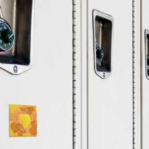 Hjärtor av heltäckande- och fördjupningorangen magnet