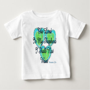 Hjärtor för Psalm 23 Tee