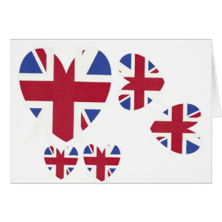 Hjärtor Hälsningskort