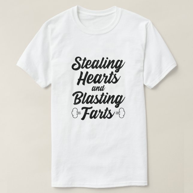 Hjärtor och blästerplantager t shirt (Design framsida)